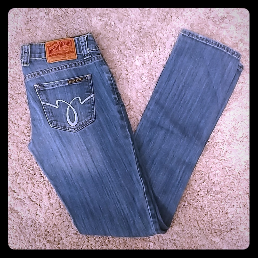 Lucky Brand Jeans size 0 (25), Lola Straight fit